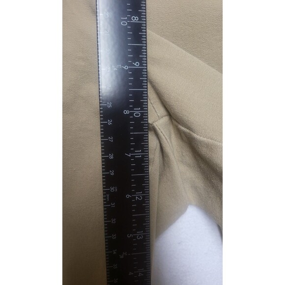 St John's Bay Women's Khaki Stretch Straight Leg Pants Size 18W EUC - Picture 5 of 7